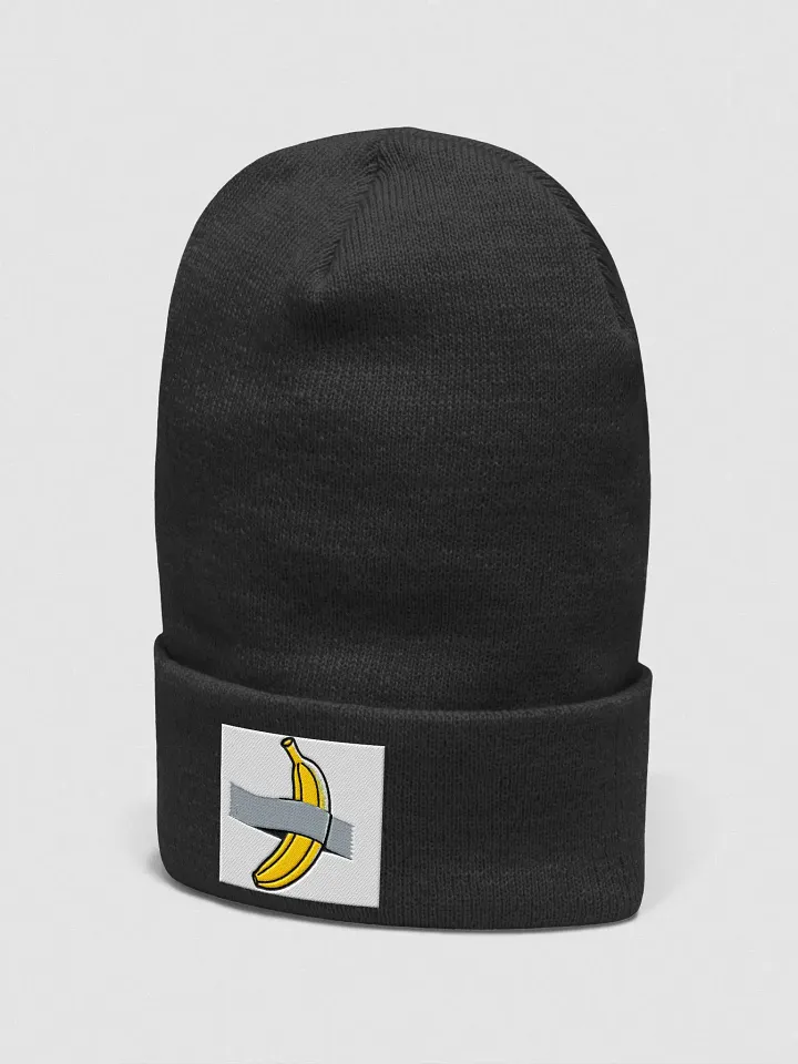 Banana art beanie product image (2)