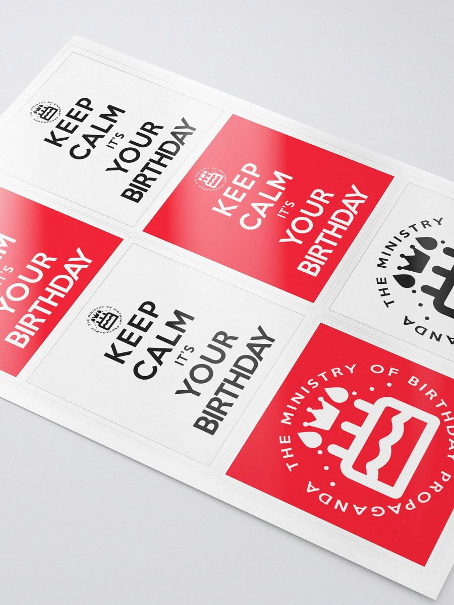 Birthday Propaganda Stickers product image (3)
