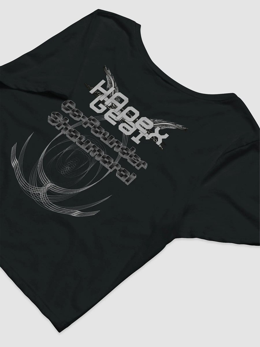 Women's Crop Tee - Co Founder Shaumarai - White HApex Gear White Logo product image (6)