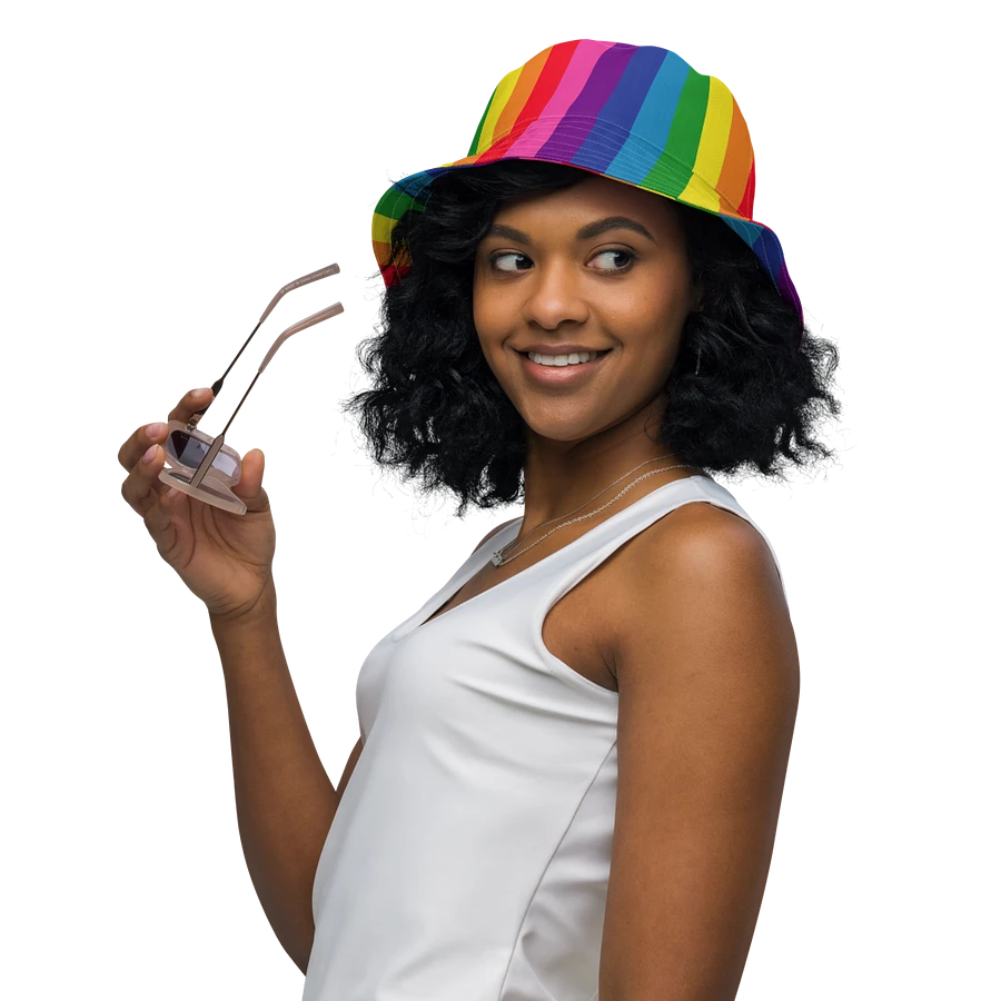 1978 Rainbow Pride Flag = 8-Color - All-Over Print Bucket Hat product image (1)