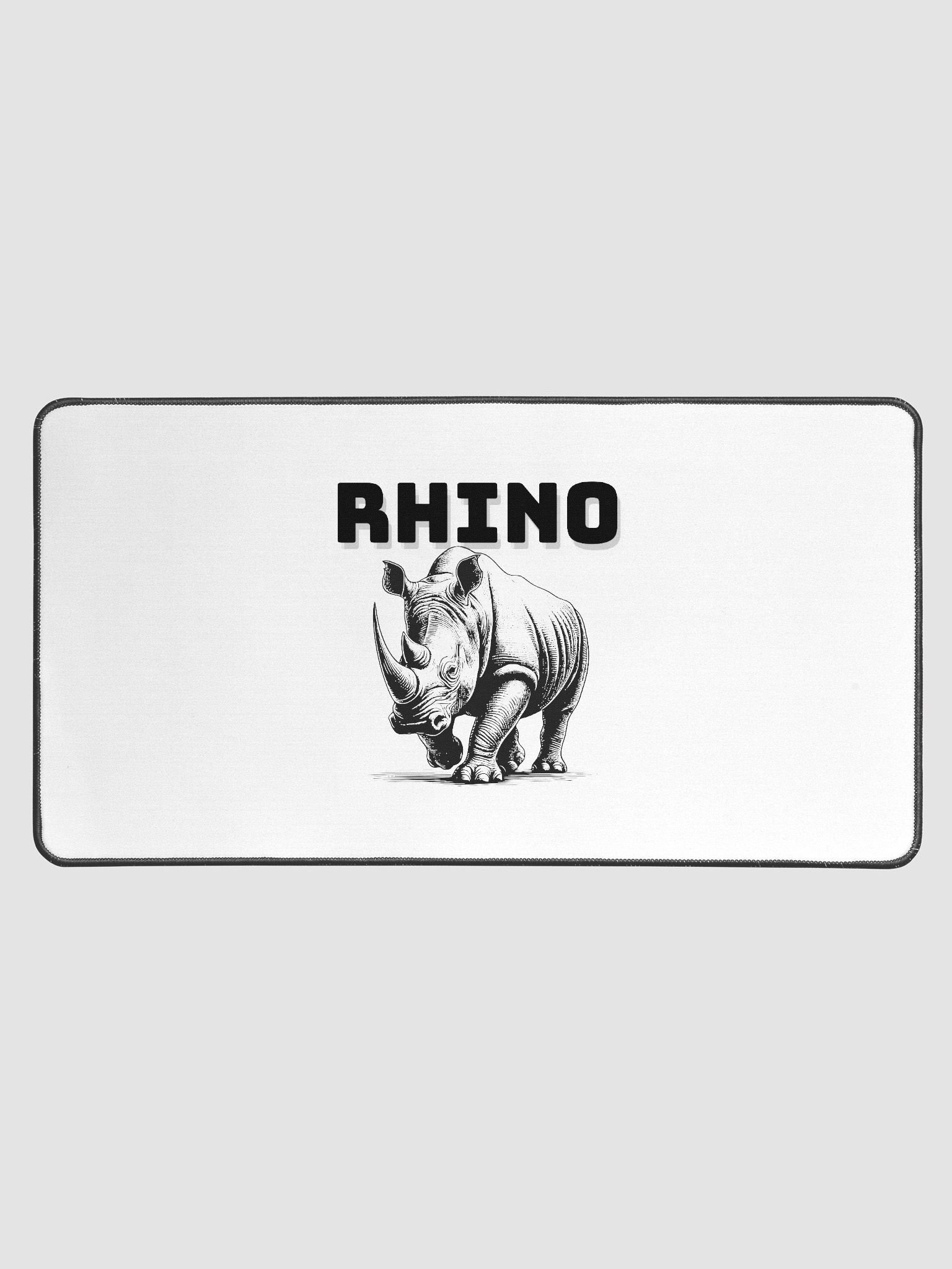 Rhinoceros Desk Mat product image (1)