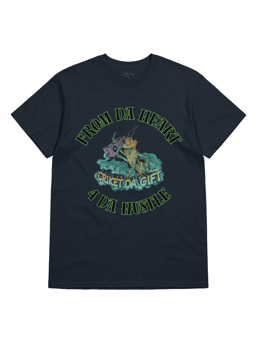 Criket Da Gift “From Da Heart, 4 Da Hustle” Signature Tee product image (4)