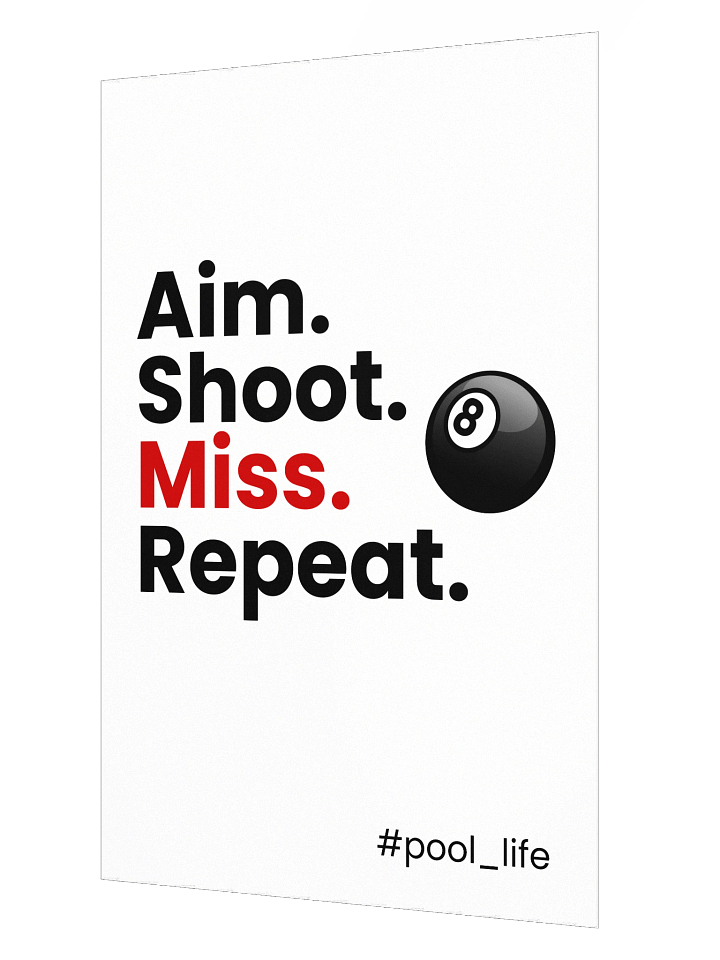 8-ball Pool Life Poster product image (2)