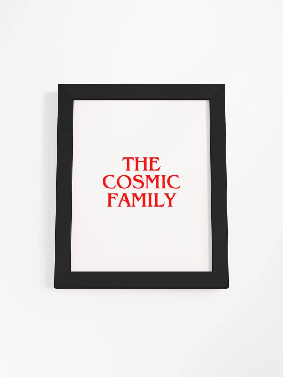 Cosmic Matte Wood Frame Poster product image (3)