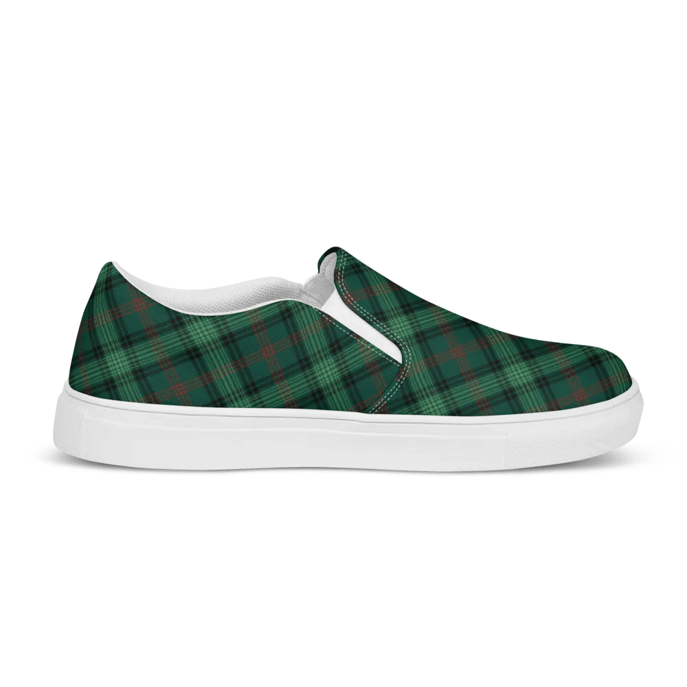 Ross Hunting Tartan Women's Slip-On Shoes product image (5)