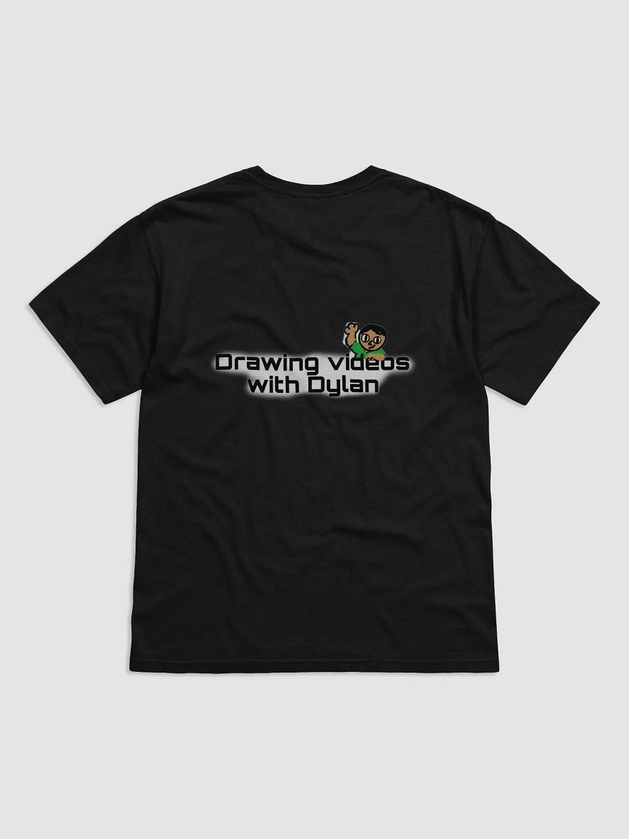 drawing videos with Dylan YouTube logo shirt product image (2)