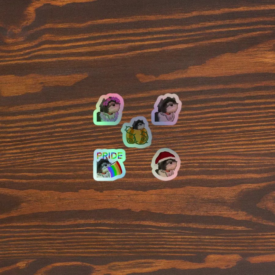 Seasons of Bella Holographic Sticker Pack product image (5)