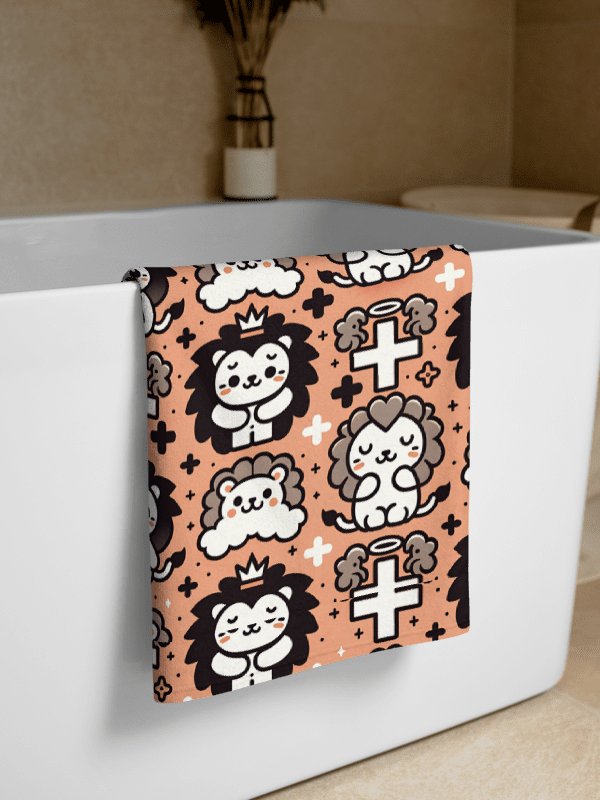 Lions and Crosses Towel product image (2)