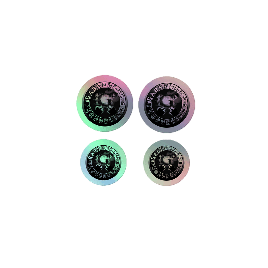 GassedOut NS Holographic Sticker Collection product image (1)