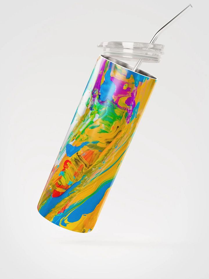 Swirling Spectrum Stainless Steel Tumbler product image (2)