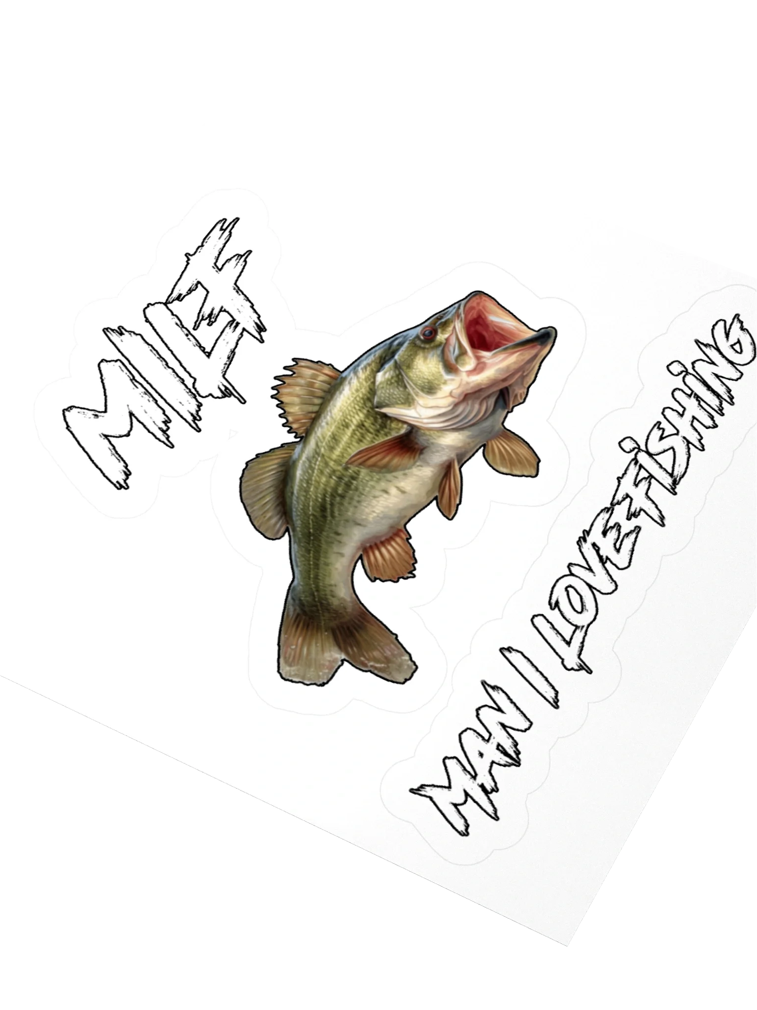 MILF - Man I Love Fishing Sticker product image (8)