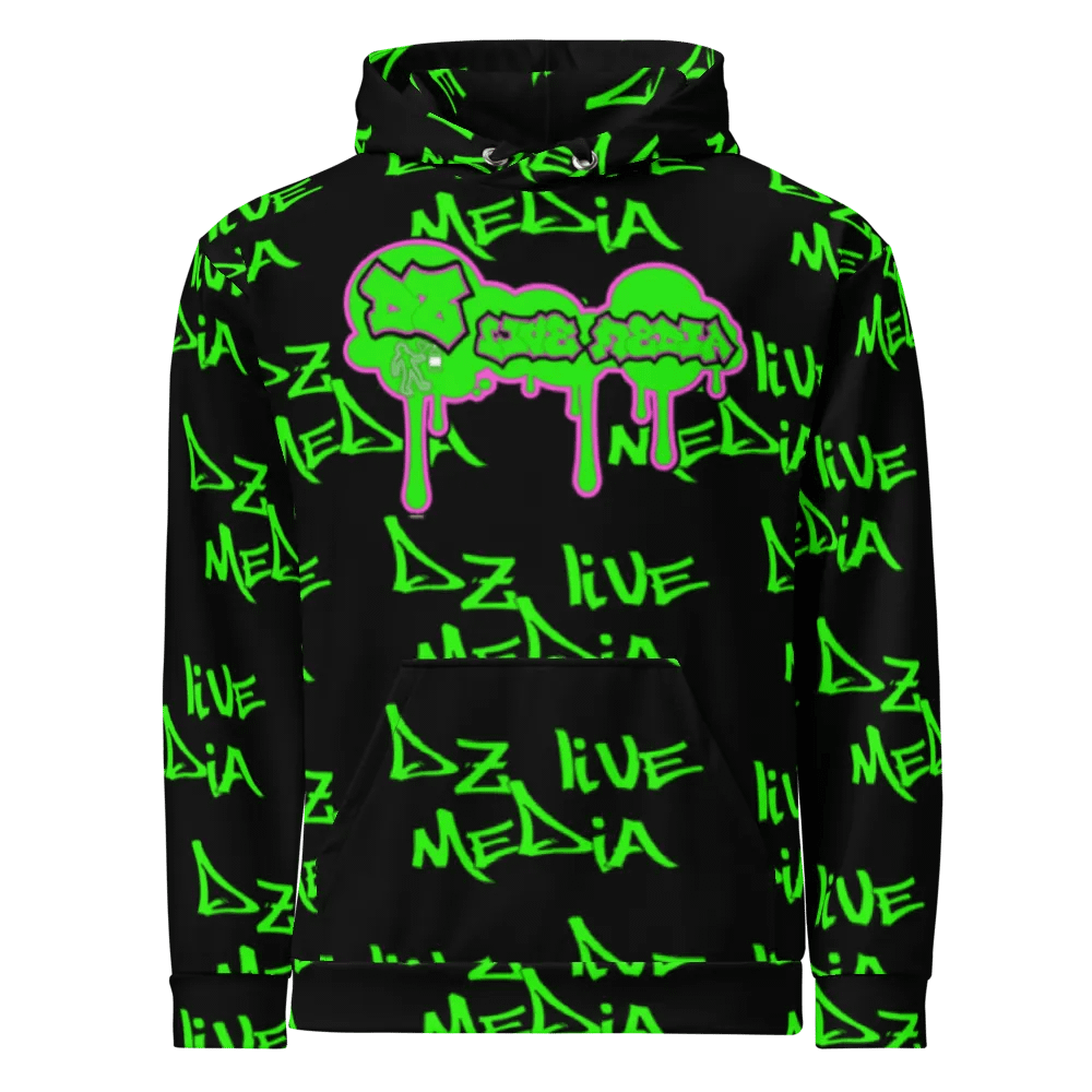 Angry Tree All-Over Print Hoodie product image (6)