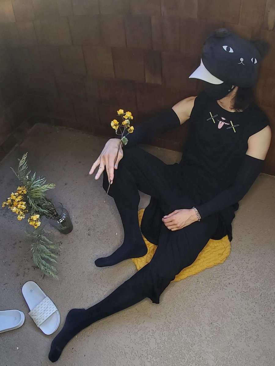 Yakuza Cat Body Reveal Softstyle T-Shirt // Drop 001 product image (2)