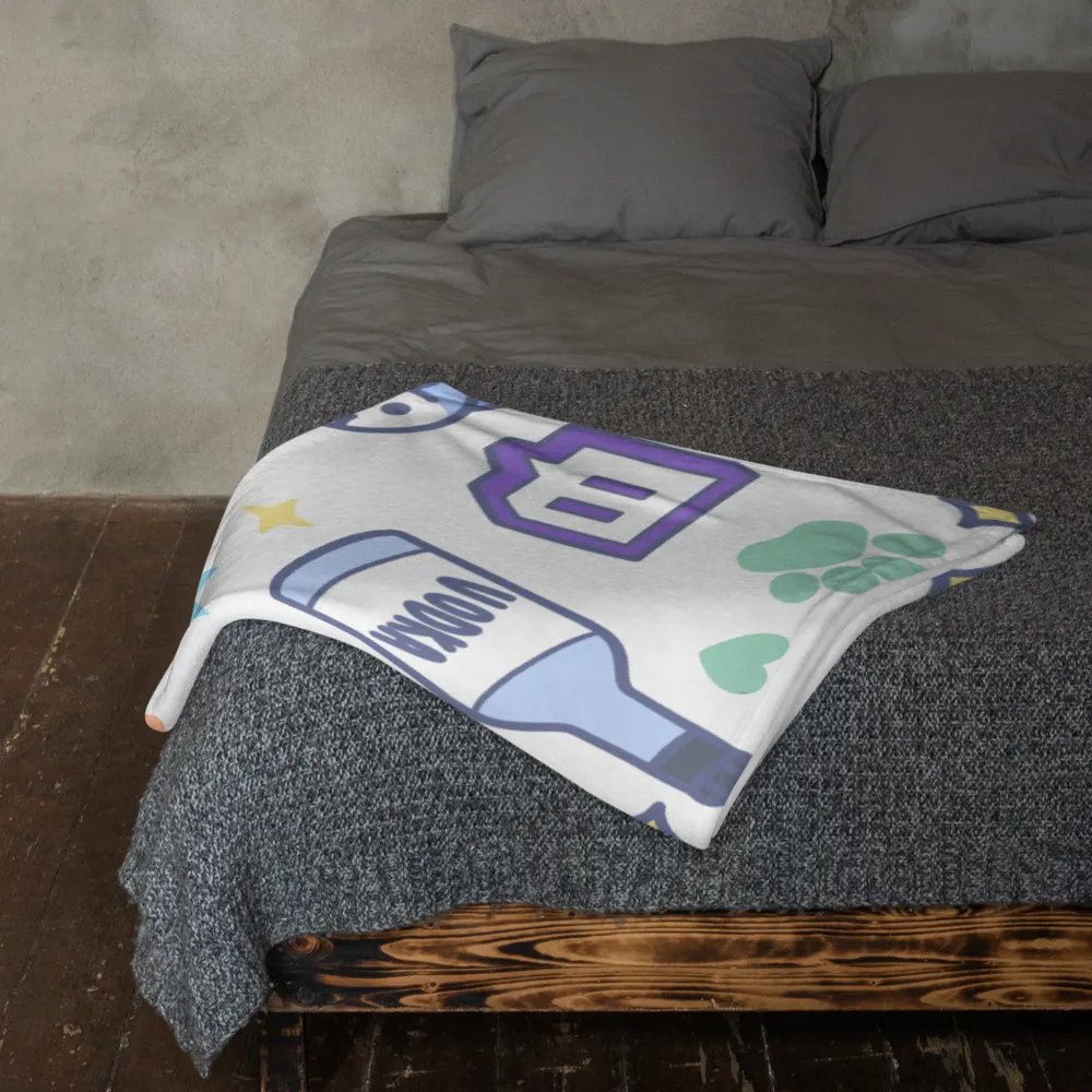 MissMeowTV Cute Throw Blanket product image (23)