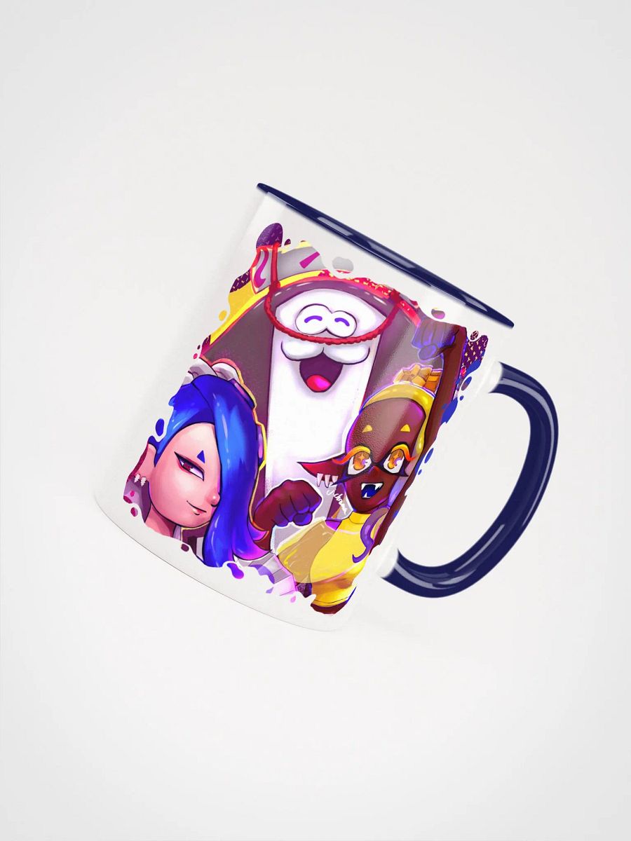 Repping the Splatlands - Colorful Ceramic Mug - Art by CosmicChroma product image (4)