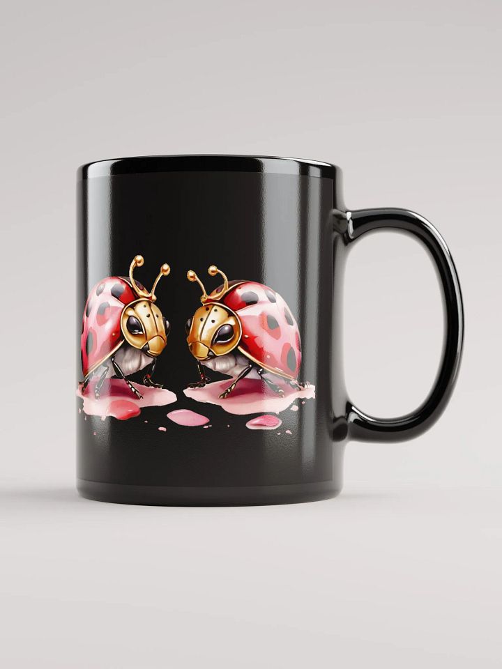 Brewed Happiness: Ladybug Love Coffee Mug product image (1)