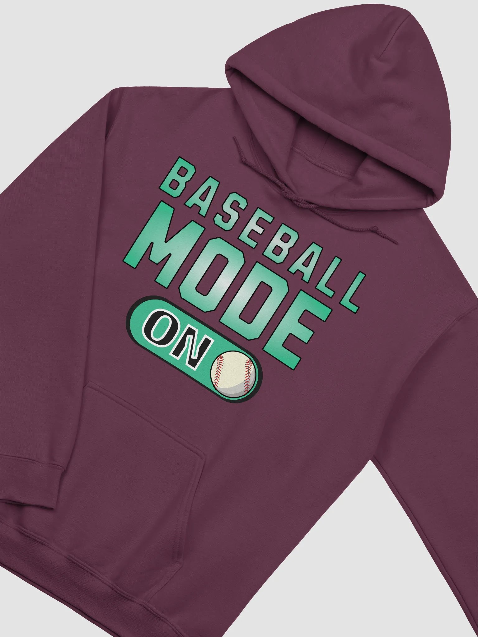 Baseball Mode On Classic Hoodie product image (2)