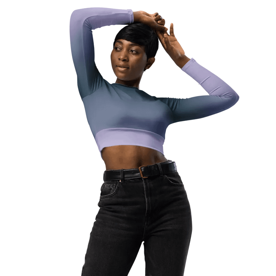 EcoChic All-Over Crop Top product image (3)