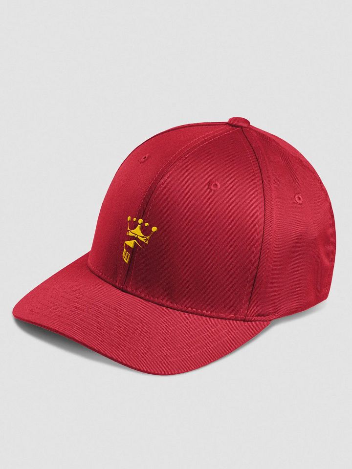King and crown embroider fitted hat product image (11)