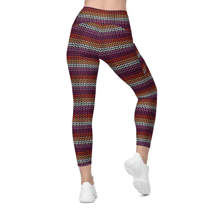 Lesbian Fnit Leggings with Pockets product image (2)