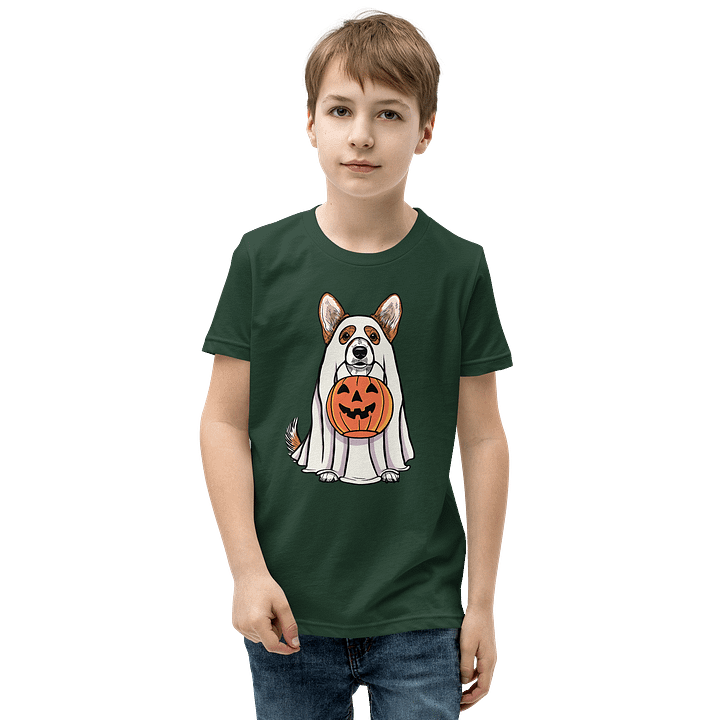 Halloween Cardigan Welsh Corgi(Sable) Youth T-Shirt product image (13)
