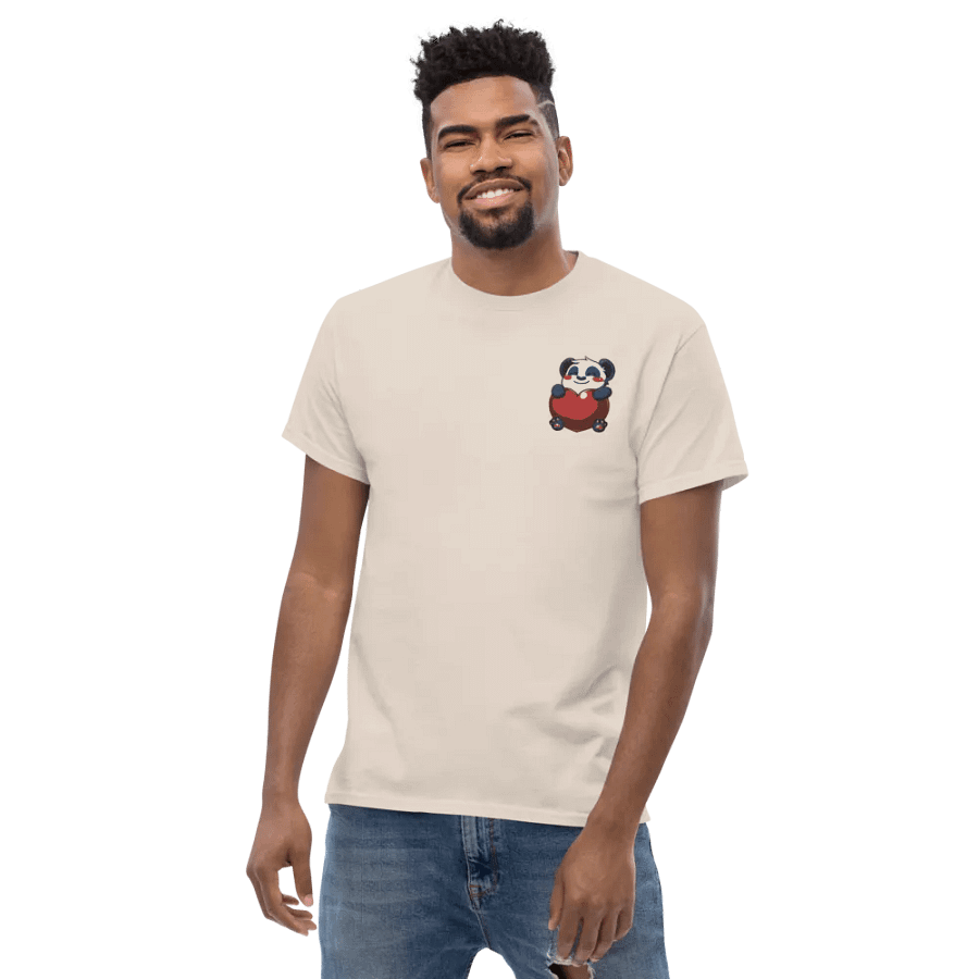 Miłosna Panda - Koszulka z naszywką product image (140)