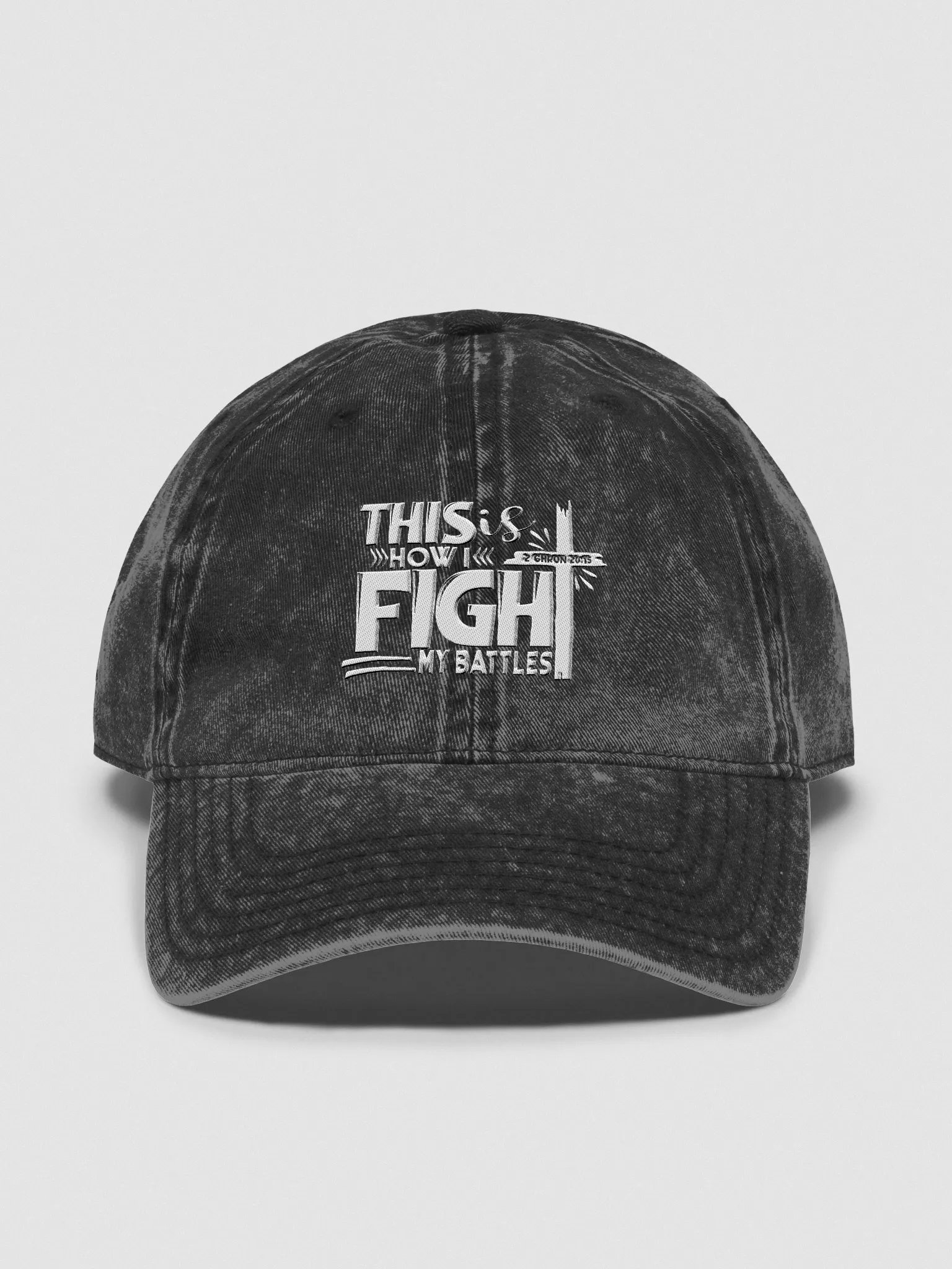 This is how I fight my battles (Stitched Cap) product image (2)