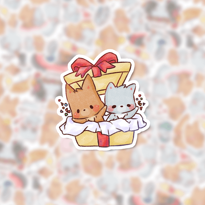 Lumi & Nyx's adventures ✨ | Die cut stickers product image (1)