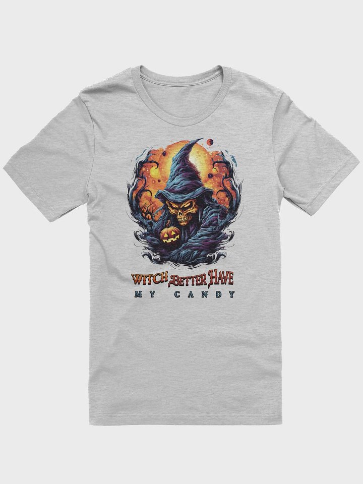 Glowing Skull Witch Halloween T-Shirt product image (2)
