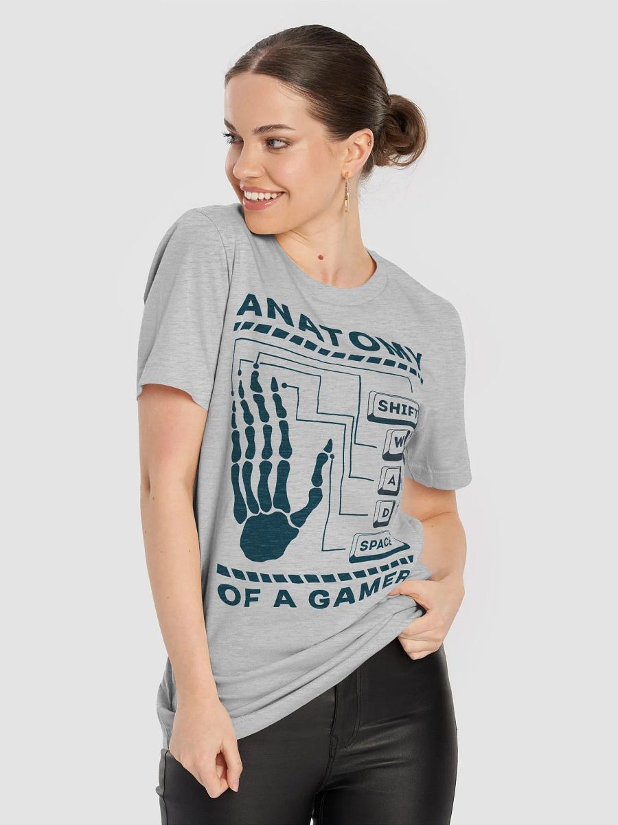 Funny WASD Anatomy of a Gamer Skeleton Hand T-Shirt product image (53)
