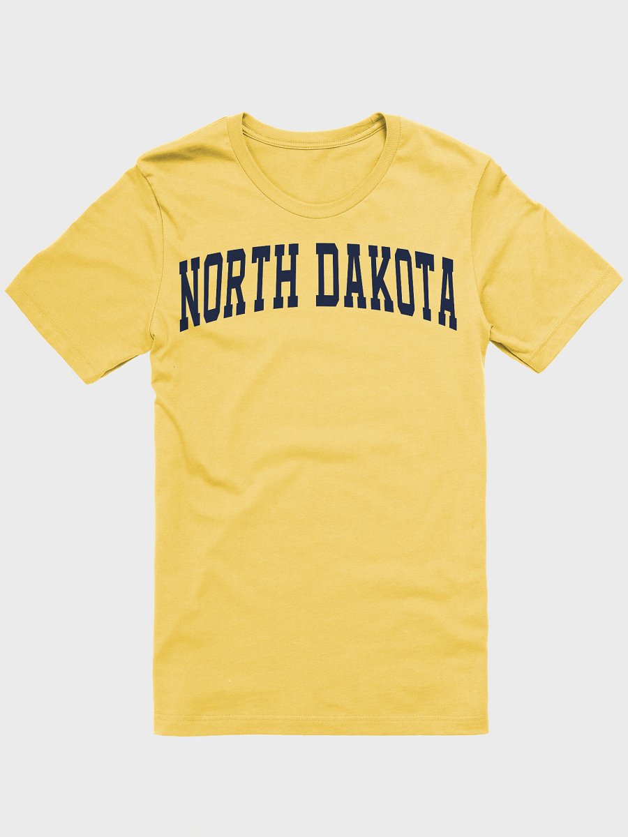North Dakota Vintage Varsity Supersoft Unisex T-Shirt product image (25)