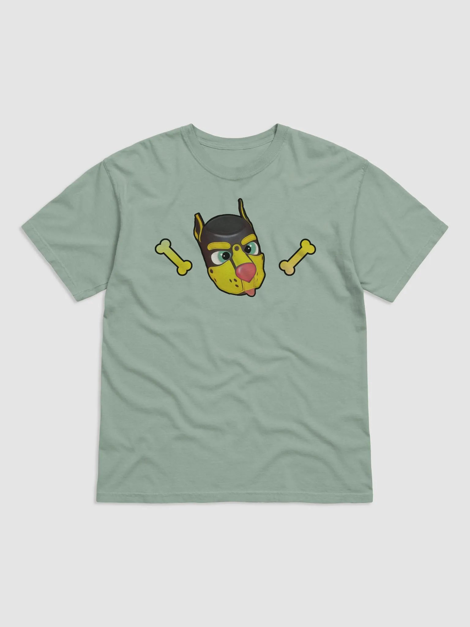 Happy Pup - Dyed Heavyweight T-Shirt product image (1)