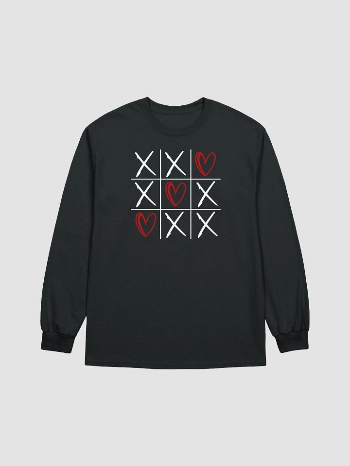 Love Always Wins: Valentine's Day Tic Tac Toe Longsleeve product image (1)