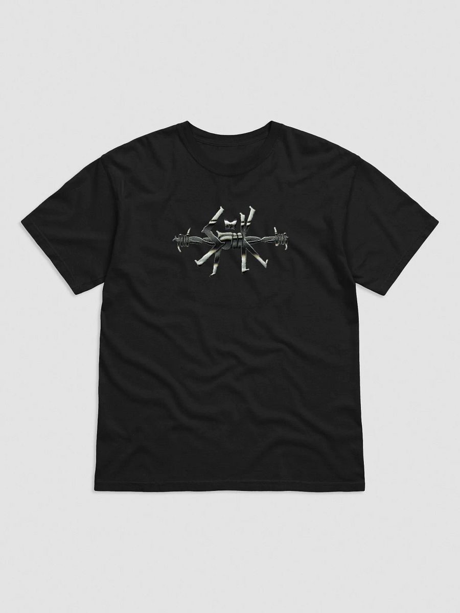 HARD&CORE Spook Barbed Wire Embroidered Tee product image (1)