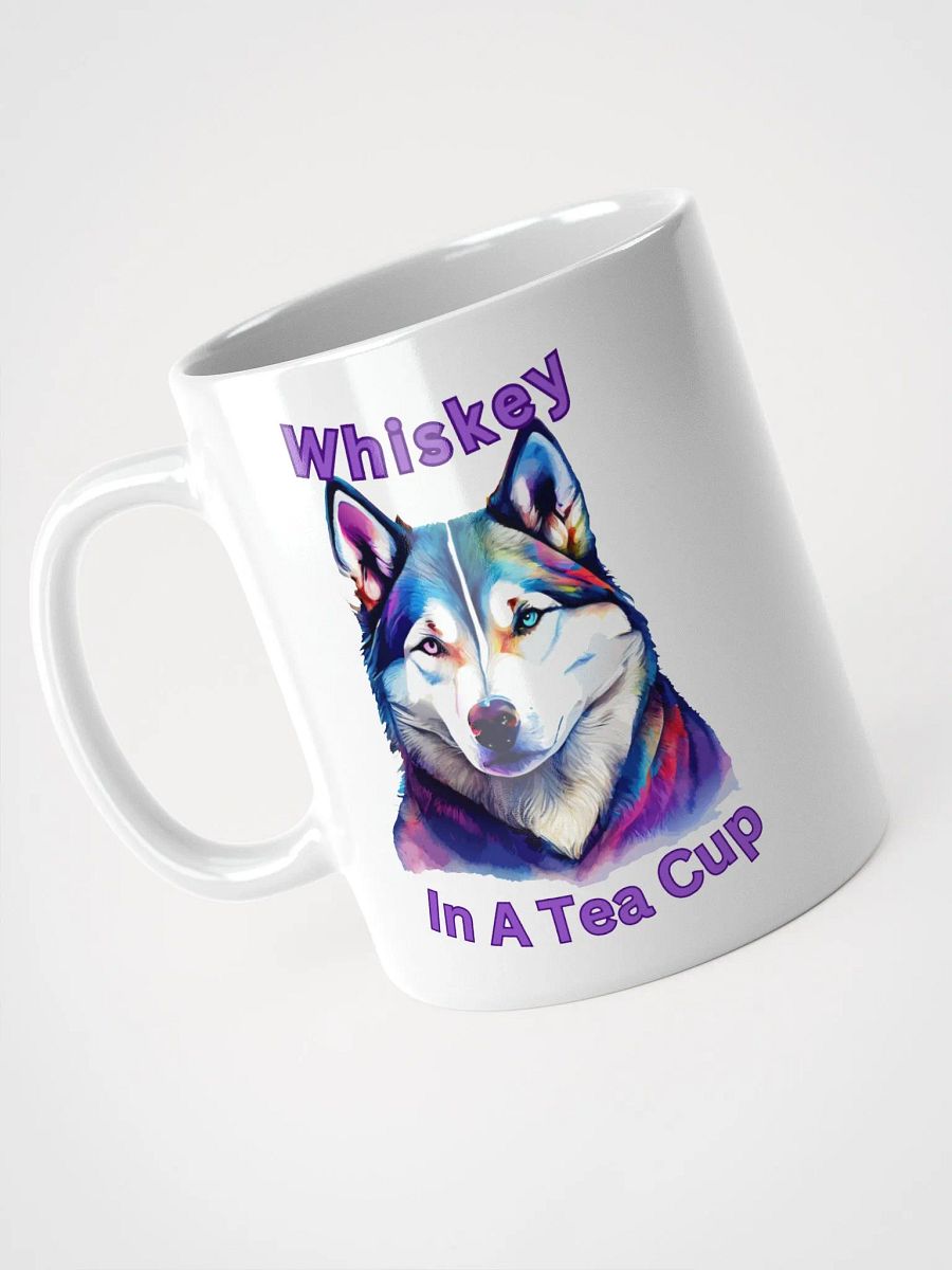 Whimsical Husky "Whiskey In A Teacup" Mug product image (8)
