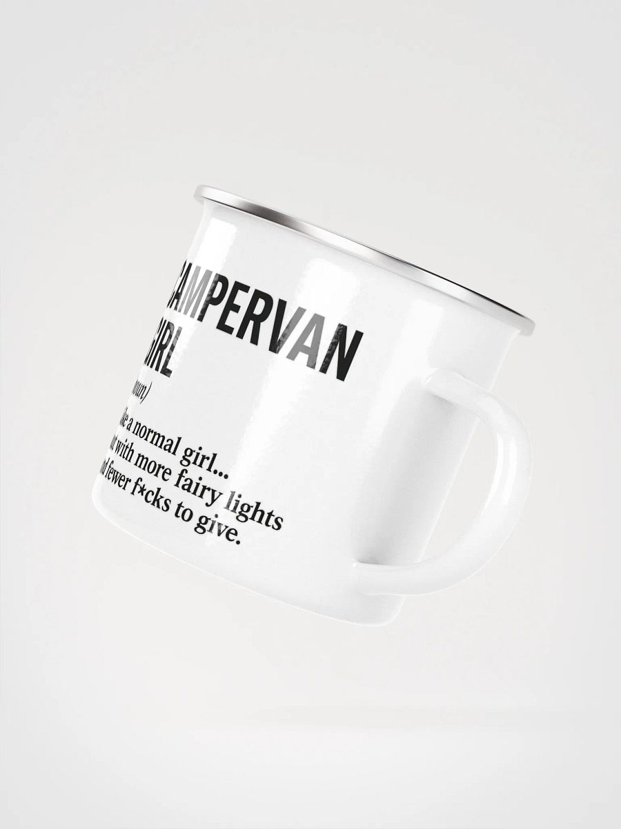 Campervan Girl - Enamel mug product image (3)