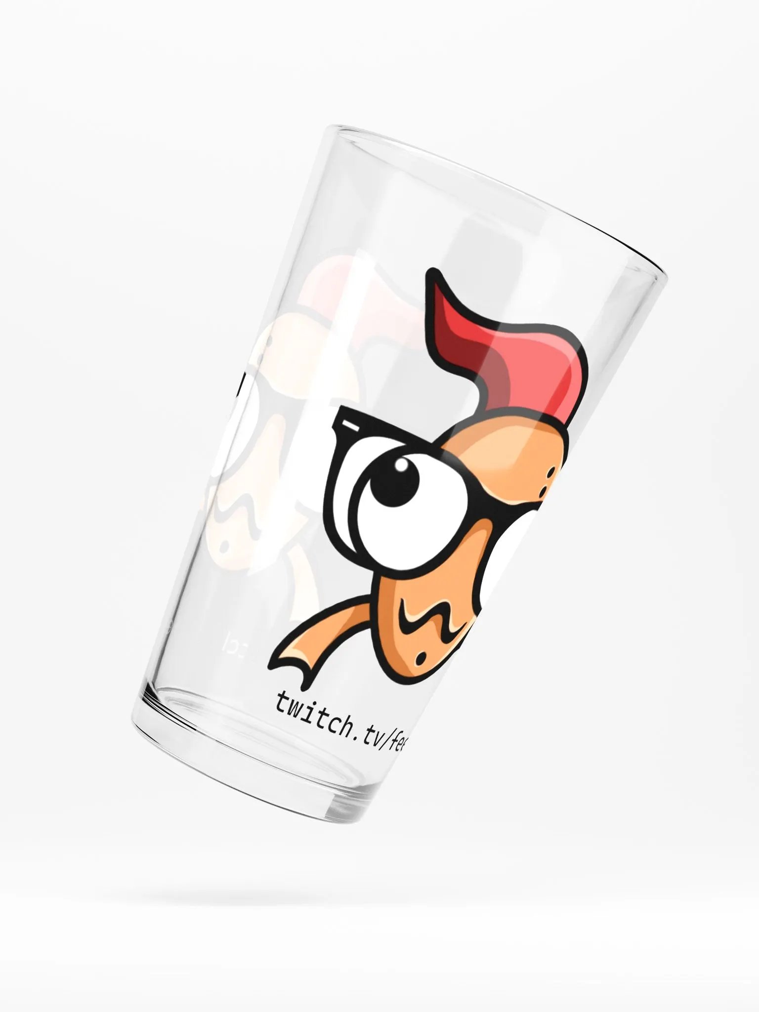 FEESH Logo Pint Glass product image (3)
