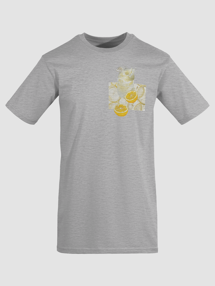 Summer Sun-Splash T-Shirt | Vibrant Sunlit Citrus Collage | Premium Heavyweight Cotton [Men’s / Unisex] product image (7)