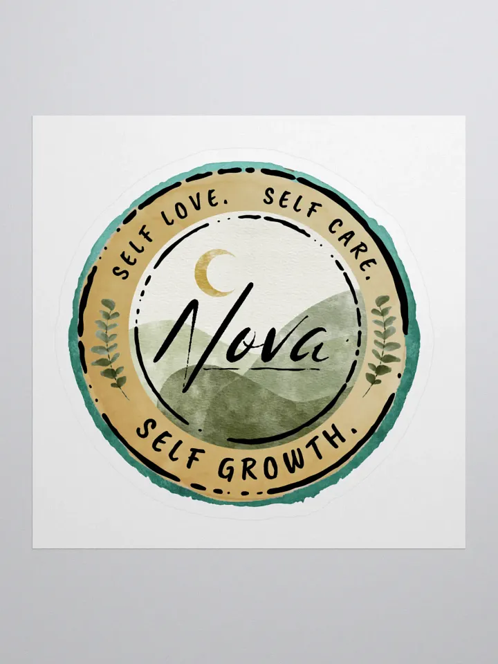 Nova's Self Love Die Cut Sticker product image (1)