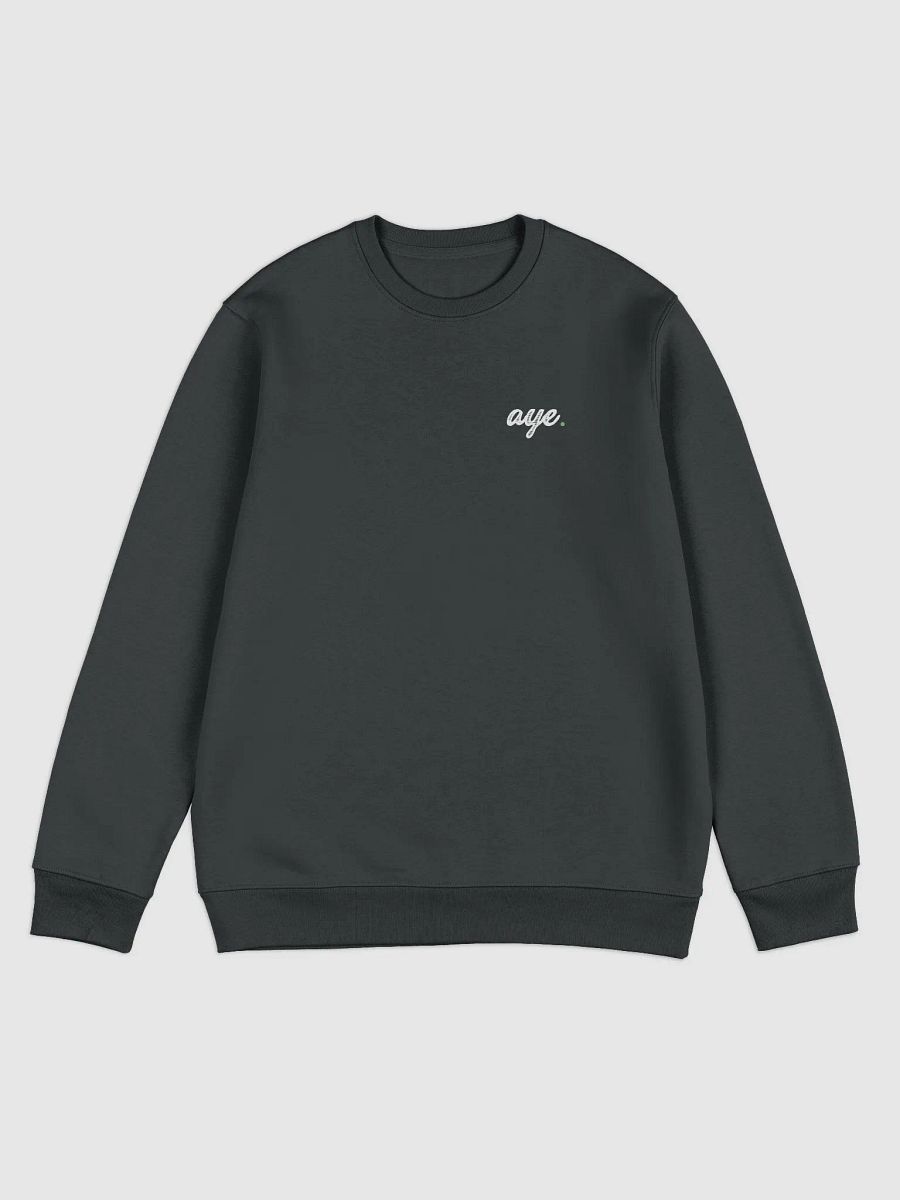 the "aye" deep dive$ crewneck. product image (1)