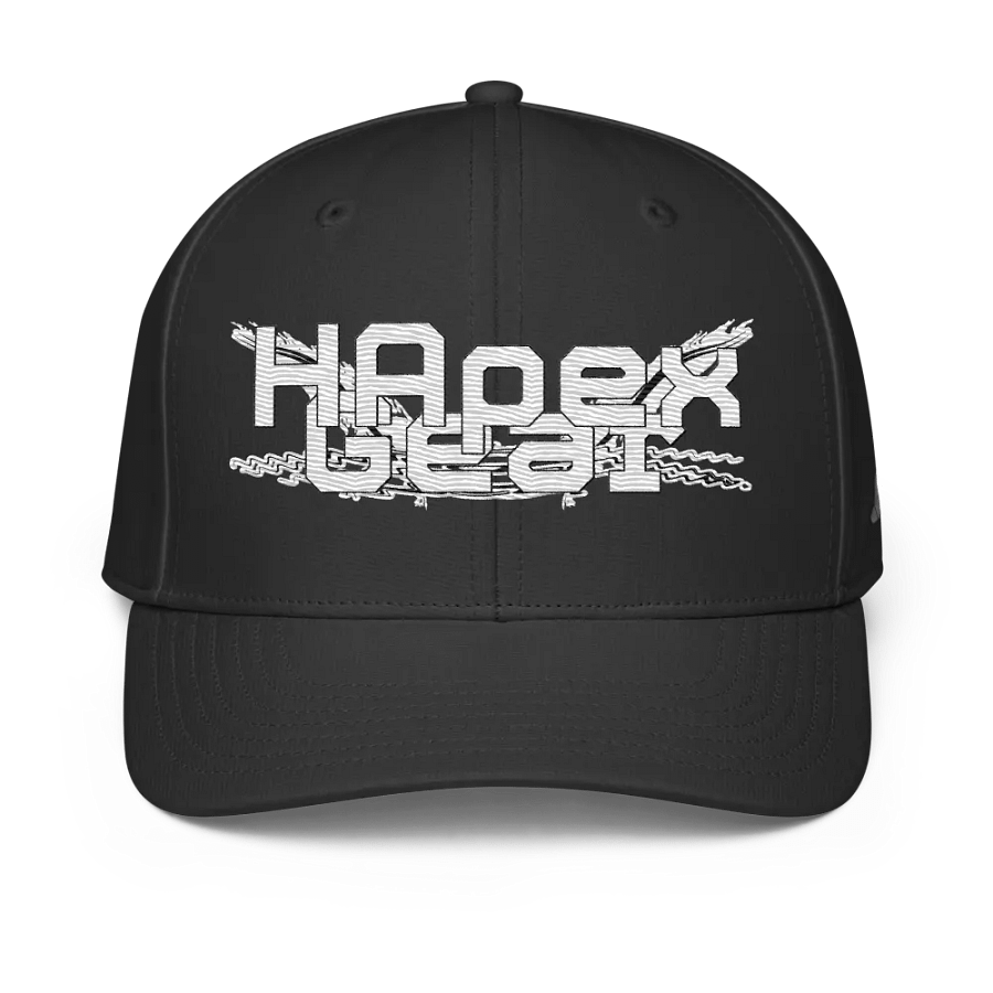 Performance Cap - Embroidered - White HApex Gear Black Logo product image (4)
