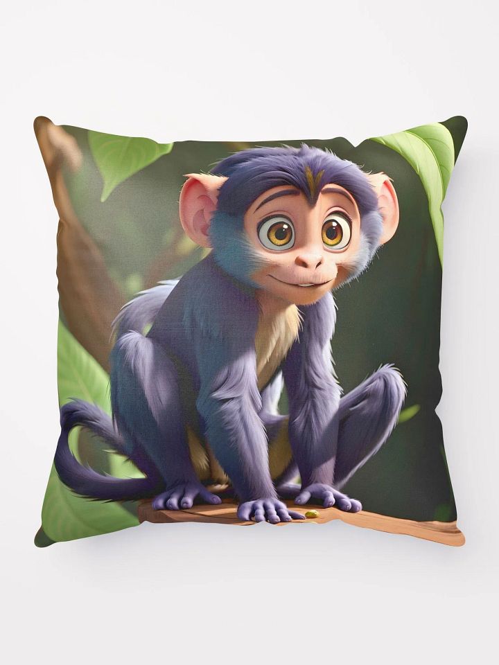 Endangered Species - Mexico - Spider Monkey All-Over Print Pillow product image (1)