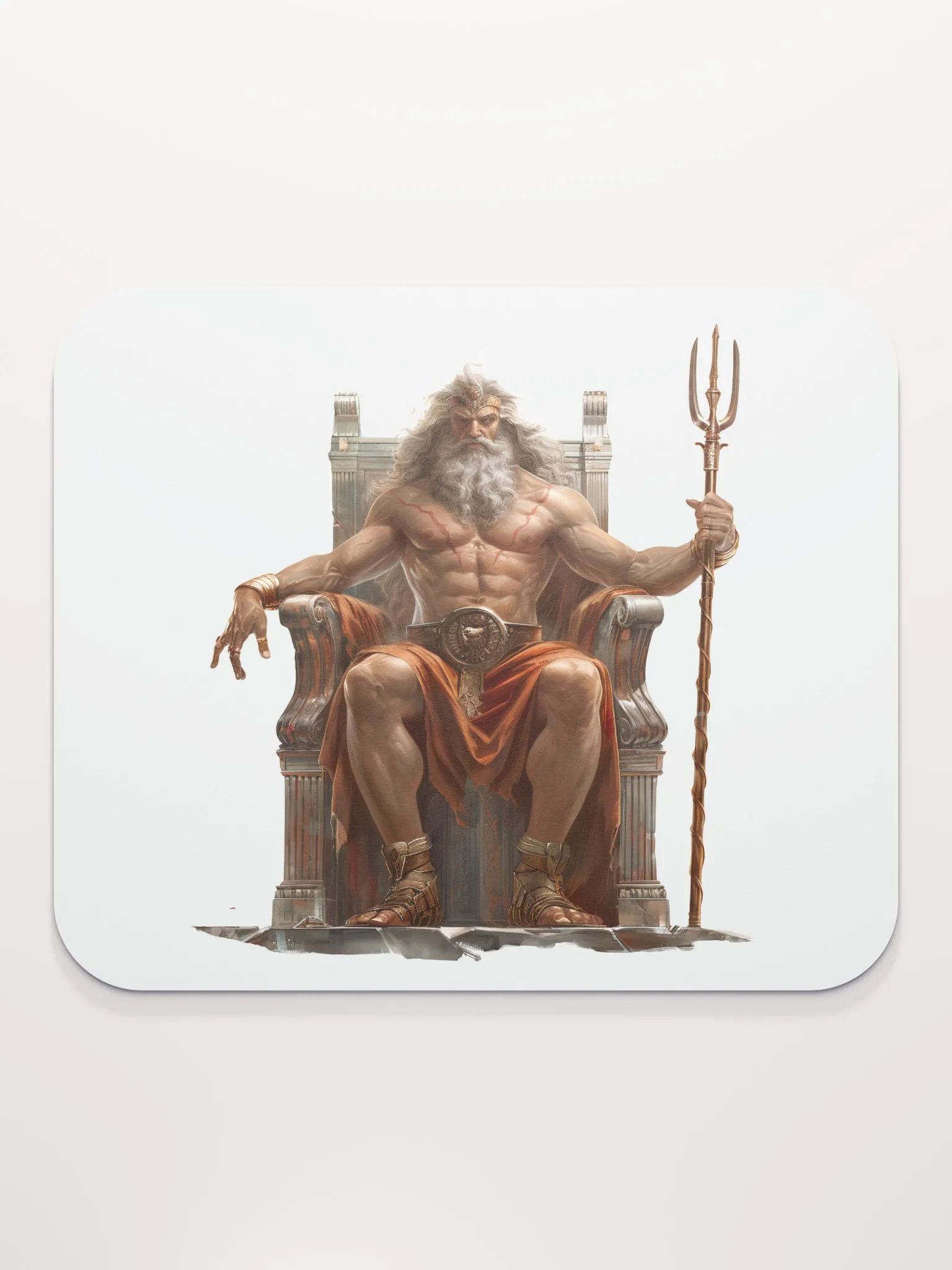 Poseidon - The God of the Oceans Mouse Pad product image (2)