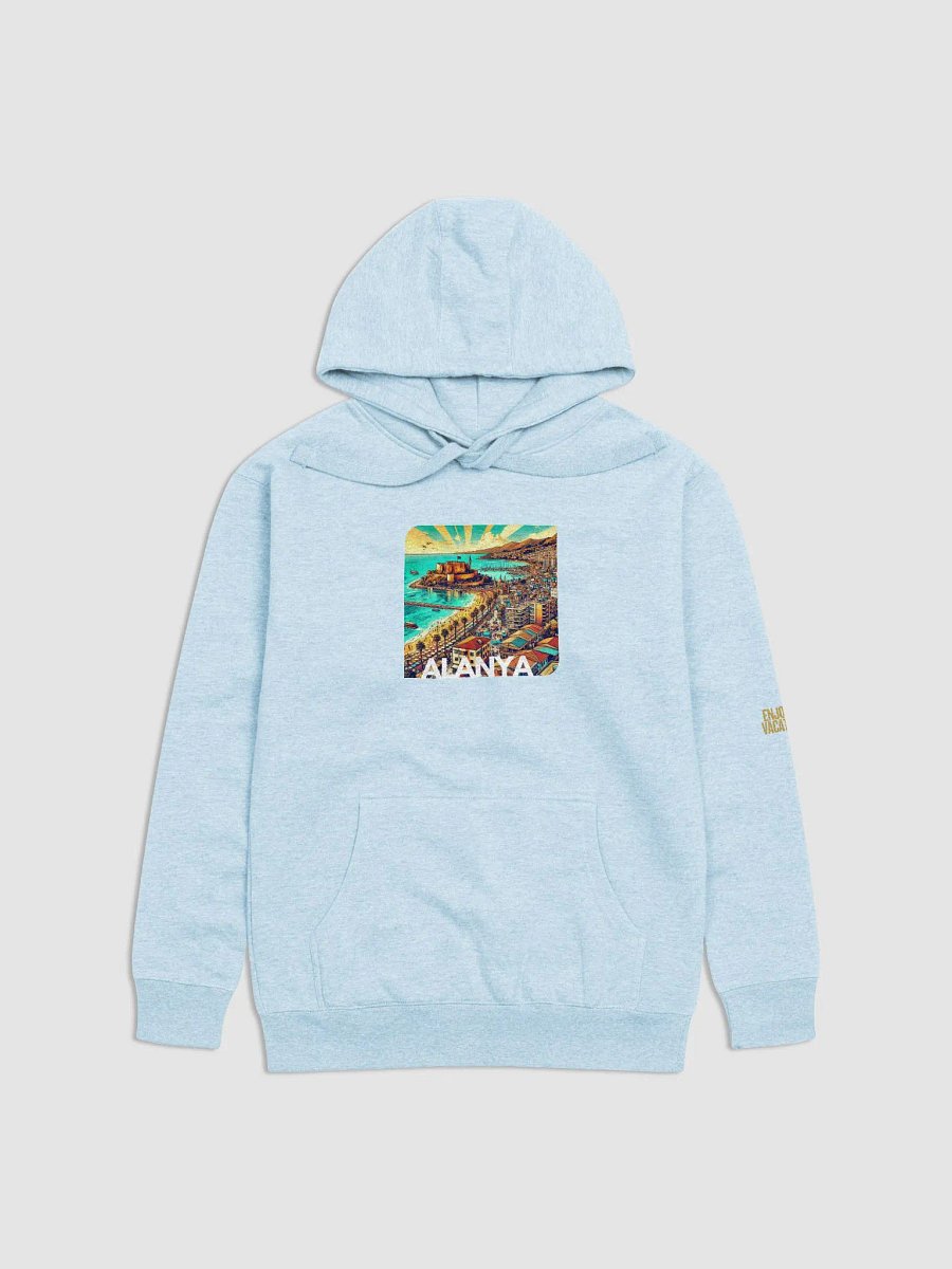 Cotton Heritage Unisex Premium Hoodie | AI Design Alanya city product image (1)