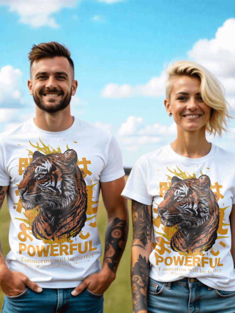 Powerful | Unisex Tri-Blend-T-Shirt Bella + Canvas product image (1)