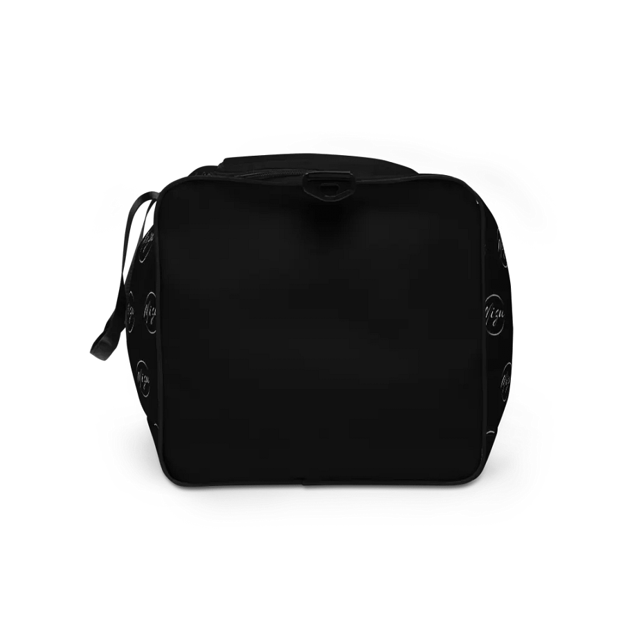 Duffle Bag, Black w/ Patterned White Logo product image (11)
