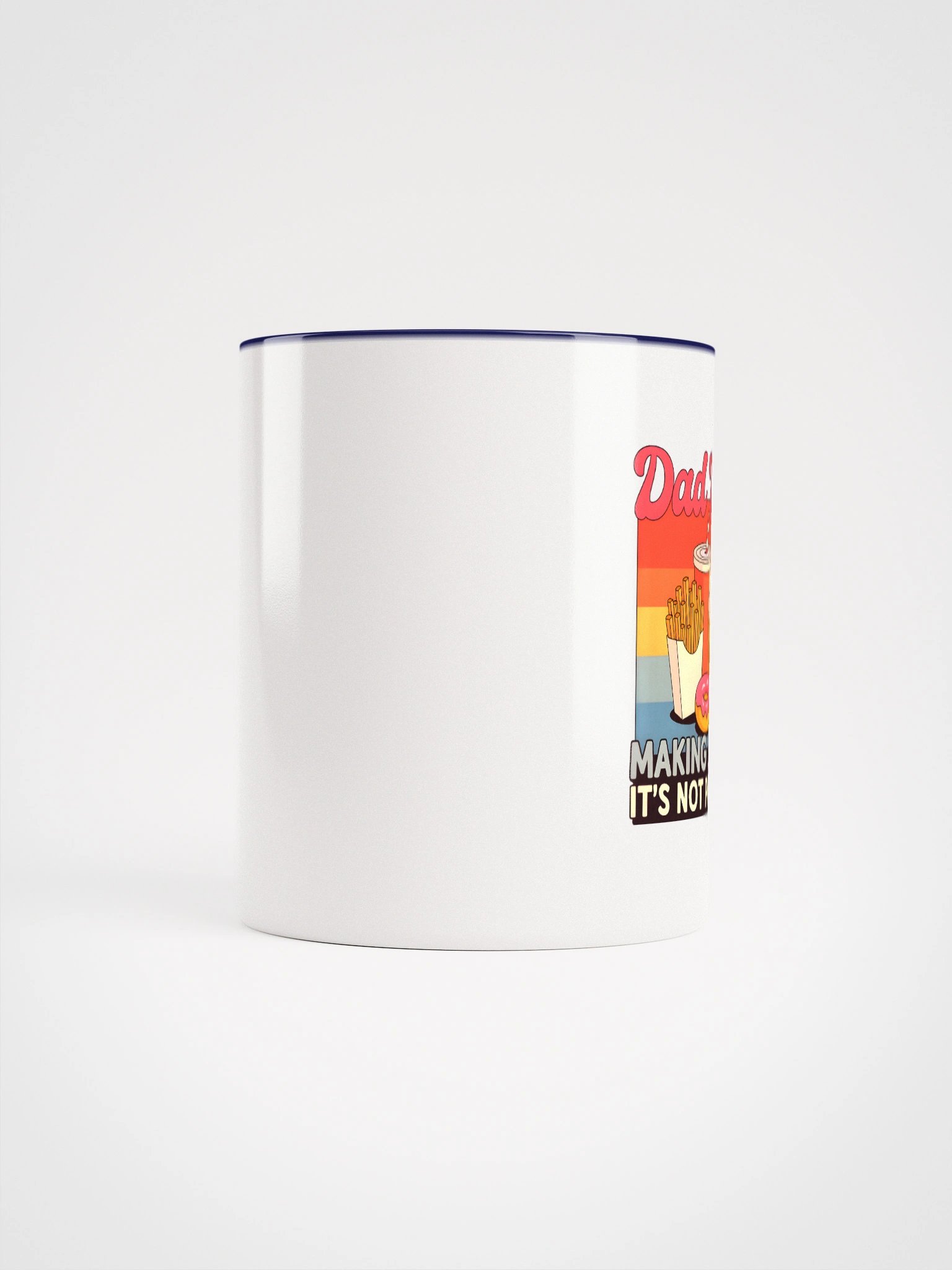 Funny Dad Tax Coffee Mug - Father's Day Gift Idea for Dads Who Steal Fries, Ice Cream & Donuts product image (4)