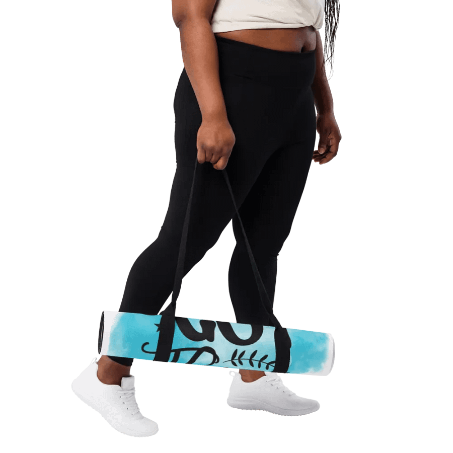 Elegant 'You Got This' Yoga Mat product image (11)