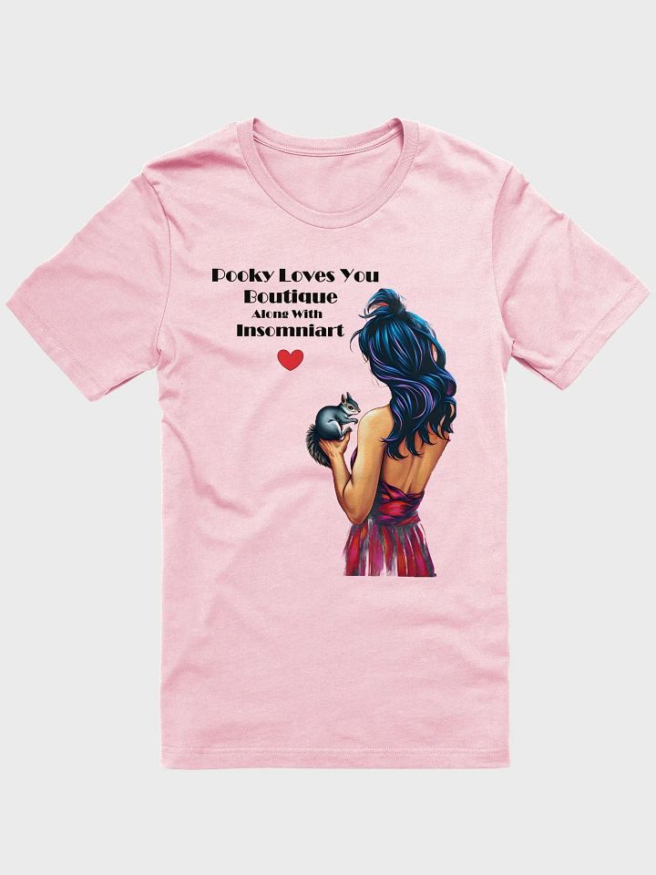 supersoft tee with pooky, his mama and each of their companies! product image (1)
