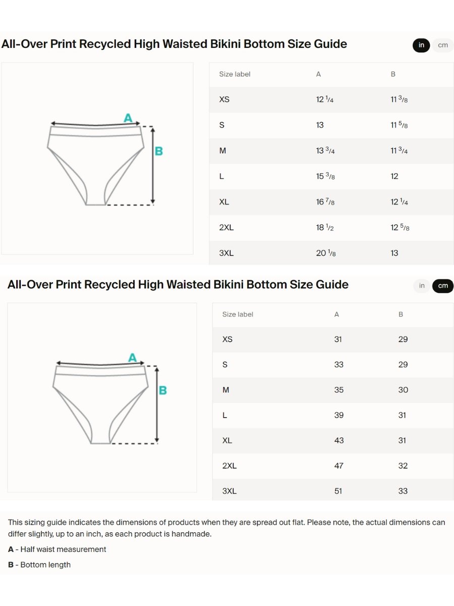 Cherry Blossom Pink Eco-Green High Waisted Bikini Bottom product image (8)